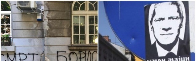 Pretnje smrću Tadiću u Beogradu i Banjaluci (FOTO)