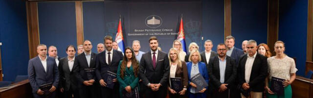 Čajetini tri ugovora o sufinansiranju strateških dokumenata
