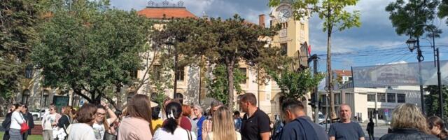 Zaposleni u pravosuđu protestovali u Nišu zbog lošeg materijalnog položaja, kažu da 40% njih prima minimalac
