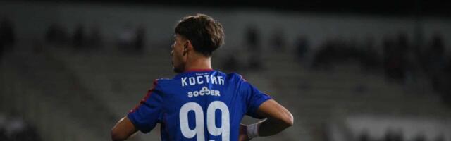 Bogdan Kostić, jedan od trojice Čačana u prvom timu Partizana