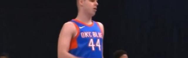 Predivne slike iz SAD: Nikola Topić pobedio rak i zaigrao za Oklahomu (VIDEO)