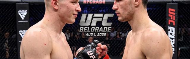 UFC spektakl u Beogradu: Borislav Nikolić vs Mark Volgodin, sve što treba da znate o borbi