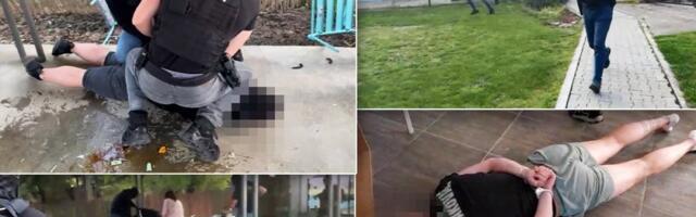 Evo kako su pali pripadnici "Vračarskog klana": Pogledajte spektakularnu akciju policije (VIDEO/FOTO)