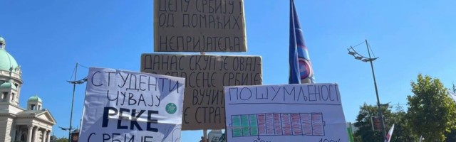 BLOG UŽIVO: „Ekološki ustanak“ u Beogradu, počeo protest