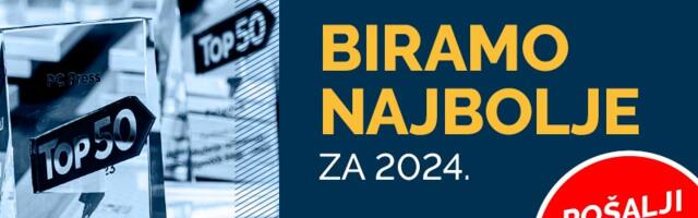 Nominacije za Top50 izbor otvorene do 13. januara, nakon toga sledi glasanje za Nagradu publike