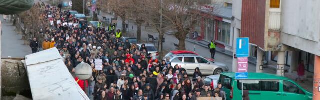 Sa skupa Pumpaj Vranje demonstranti poručili: Ovo je revolucija etike FOTO/VIDEO
