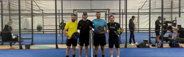 VODAVODA Sportal padel biznis liga: Uzbudljiv start prvog kola