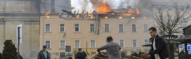 Руси гађали Бандерину улицу у Лавову