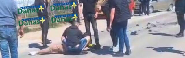 Teška nesreća u Novom Pazaru: motociklista u šok sobi nakon sudara s Audijem