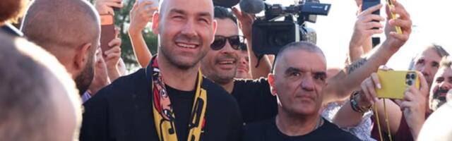 Spanulis dočekan kao kralj u Solunu! /VIDEO/