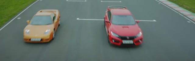 Honda Civic Type R protiv Honde NSX (2005.) na trkačkoj stazi (VIDEO)