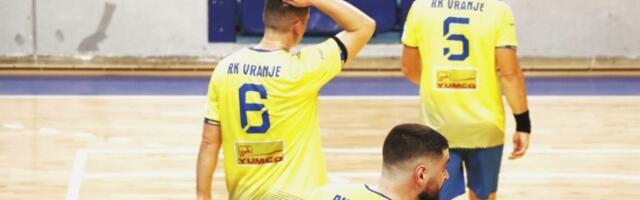 Rukometaši četiri gola u minusu pred revanš baraža: Goč Merkur - Vranje 36:32