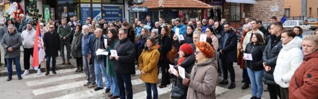 I Svrljižani se pridružili protestima u znak podrške studentima