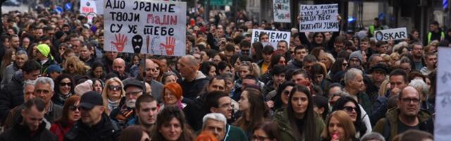 Studenti stigli u Plandište, dvanaestočasovna blokada u Čačku