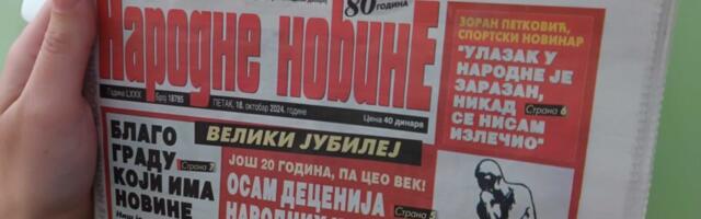 Posle 54 godine Narodne novine postaju nedeljnik
