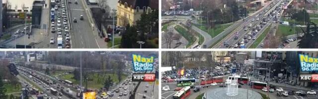 PETAK I PRAZNICI BLOKIRALI CEO BEOGRAD: Čepovi na sve strane, VOZILA MILE - u ovim delovima je NAJKRITIČNIJE