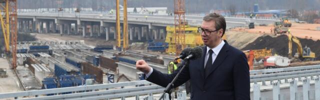 Vucic grateful for EU financial gift for highway construction
