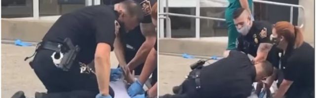 NOVI SLUČAJ POLICIJSKE BRUTALNOSTI U AMERICI! Demonstrantni besni, traže da policajce odmah suspenduju! (VIDEO)