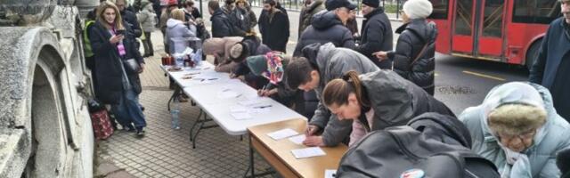 Studenti ne staju: Stižu nove akcije potpisivanja