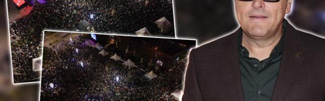 BANJALUKA OVACIJAMA DOČEKALA ACU PEJOVIĆA! 30.000 ljudi horski pevalo po izuzetno hladnom vremenu!