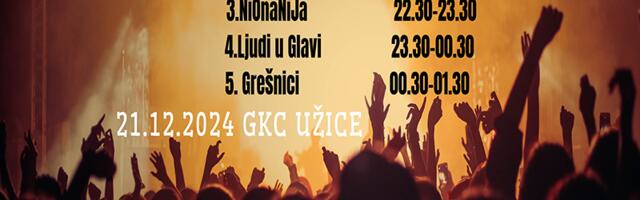 Užički rok festival u GKC-u