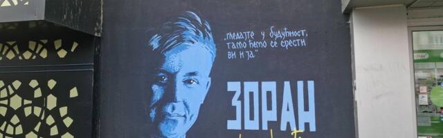Zoran Đinđić dobio mural u Nišu – studenti obeležili 22 godine od ubistva premijera