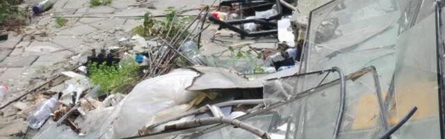 Huge damage in Zubin Potok municipality building in northern Kosovo and Metohija: New mayor publishes photos