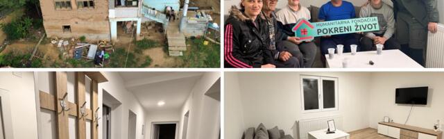 Osmesi govore više od reči: Krstići se uselili u novi dom, konačno imaju i toalet, kupali se u dvorištu