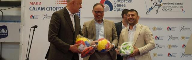 "KAD IZAĐEMO NA TEREN, SVI GOVORIMO JEZIKOM POŠTOVANJA" Štefanek imao poruku za decu Kule na Malom sajmu sporta