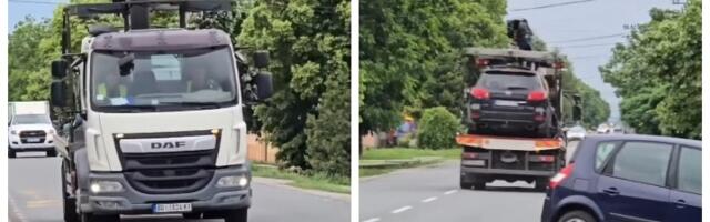 Epilog opsežne akcije MUP I SAJ: "Hjundai" odvezen u Beograd (VIDEO)