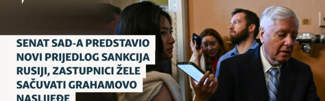 Senat SAD-a predstavio novi prijedlog sankcija Rusiji, zastupnici žele sačuvati Grahamovo naslijeđe