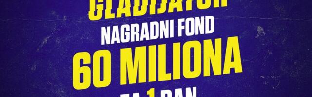 ZA JEDAN DAN! Učestvuj u trci za 60 MILIONA DINARA!