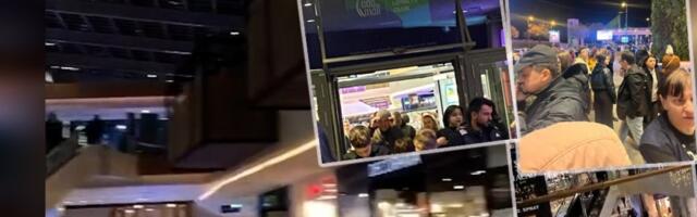 Evakuacija i uzbuna u tržnom centru "Ada mol"! Oglasila se sirena za požar, ljudi masovno napuštaju objekat