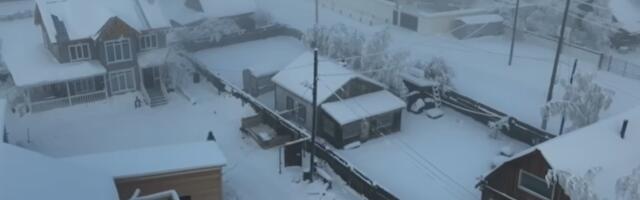 OVDE BI I PINGVIN PAO U NESVEST OD HLADNOĆE: U gradu zabeležena rekordna temperatura, čak -50!