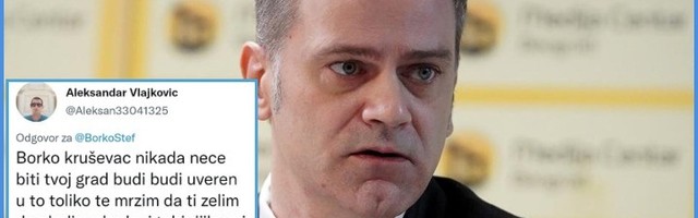 "Borko, želim da Đilas, Marinika i ti obolite od raka" (FOTO)