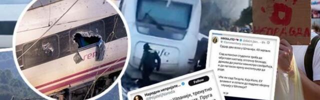 KATASTROFALNA ŽELEZNIČKA NESREĆA U ŠPANIJI: Desetine mrtvih, a nigde krvave šake!