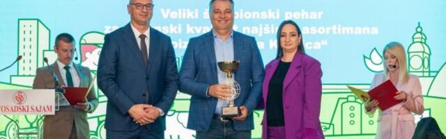 KOMPANIJA IMLEK – ŠAMPION KVALITETA 93. NOVOSADSKOG MEĐUNARODNOG SAJMA POLJOPRIVREDE