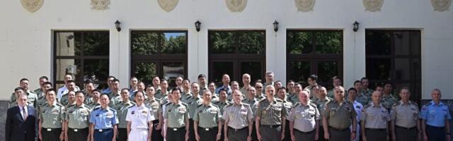 Predstavnici kineskog Univerziteta nacionalne odbrane posetili Generalštab