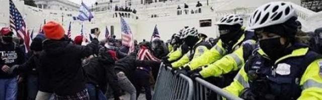/FOTO/VIDEO/ AMERIKA NA IVICI GRAĐANSKOG RATA! Specijalne snage ušle u Kongres i izvele demonstrante!