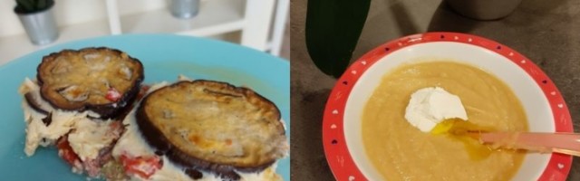 KUVAMO SA MAMOM: Sofijina musaka za mamu i tatu + povrće za Lenku (RECEPT)