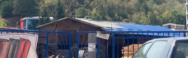 Izgorelo stovarište u Prokuplju