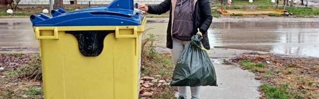 Primer iz Nemačke je motivisao: Jelena iz Elemira svake srede nosi otpad na reciklažu u Bečej