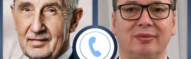 VUČIĆ RAZGOVARAO SA NOVOIMENOVANIM PREDSEDNIKOM VLADE REPUBLIIKE ČEŠKE Čestitao mu je, ovo su detalji