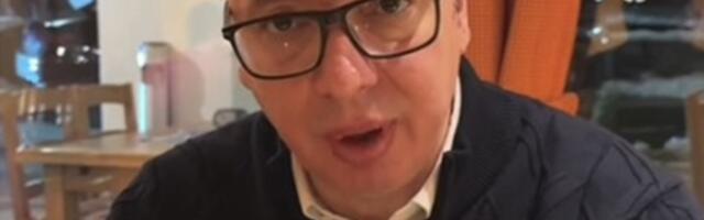 Vučić se oglasio iz Davosa