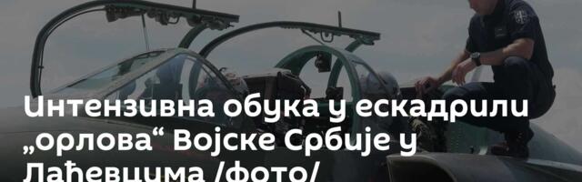 Интензивна обука у ескадрили „орлова“ Војске Србије у Лађевцима /фото/