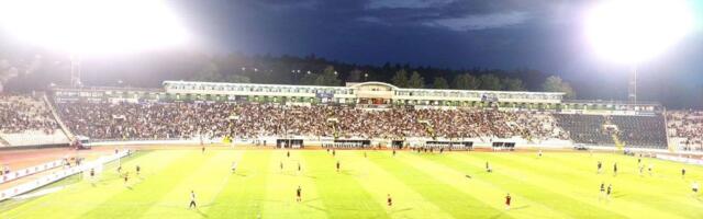 Pogledajte posetu na stadionu u Humskoj za evropski debi Partizana, Grobari već prave "vatrenu" atmosferu