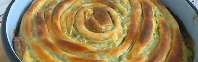 NAPRAVITE POSNU PITU - obrok za DVA DANA! Sa zeljem, spanaćem ili blitvom! Ukusna i ZDRAVA (FOTO)