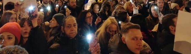Veličanstven protest u Novom Sadu: Studente podržala čuvena Madona! (VIDEO, FOTO)