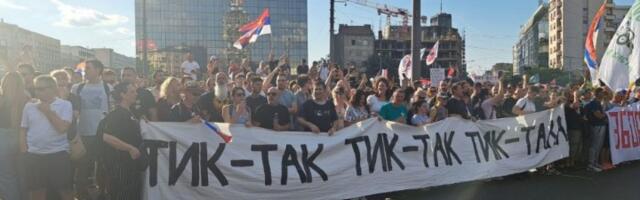 GRAĐANSKA NEPOSLUŠNOST Blokirana je cela Srbija (FOTO, VIDEO)