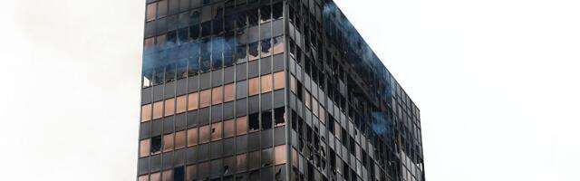 Određen pritvor do 30 dana dvojici osumnjičenih za izazivanje požara u zgradi Vjesnika u Zagrebu